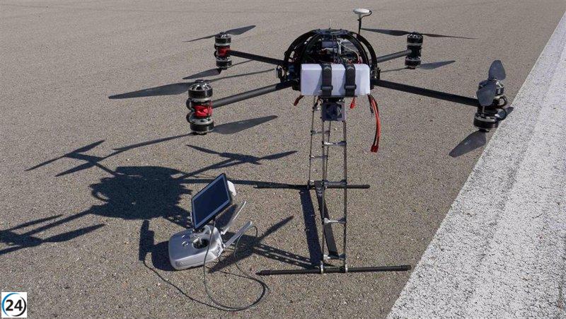 Anotec, empresa aeronáutica de Granada, trabaja junto a Europa en la creación de normas para regular los decibeles de los drones.