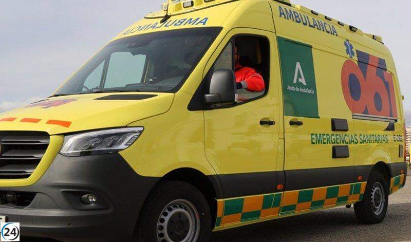 Trágico accidente en Atarfe (Granada): choque entre camión y turismo deja un fallecido y un herido grave.