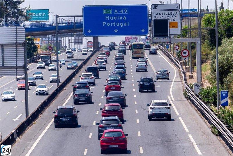 Gran número de desplazamientos en Andalucía para dar la bienvenida al nuevo año